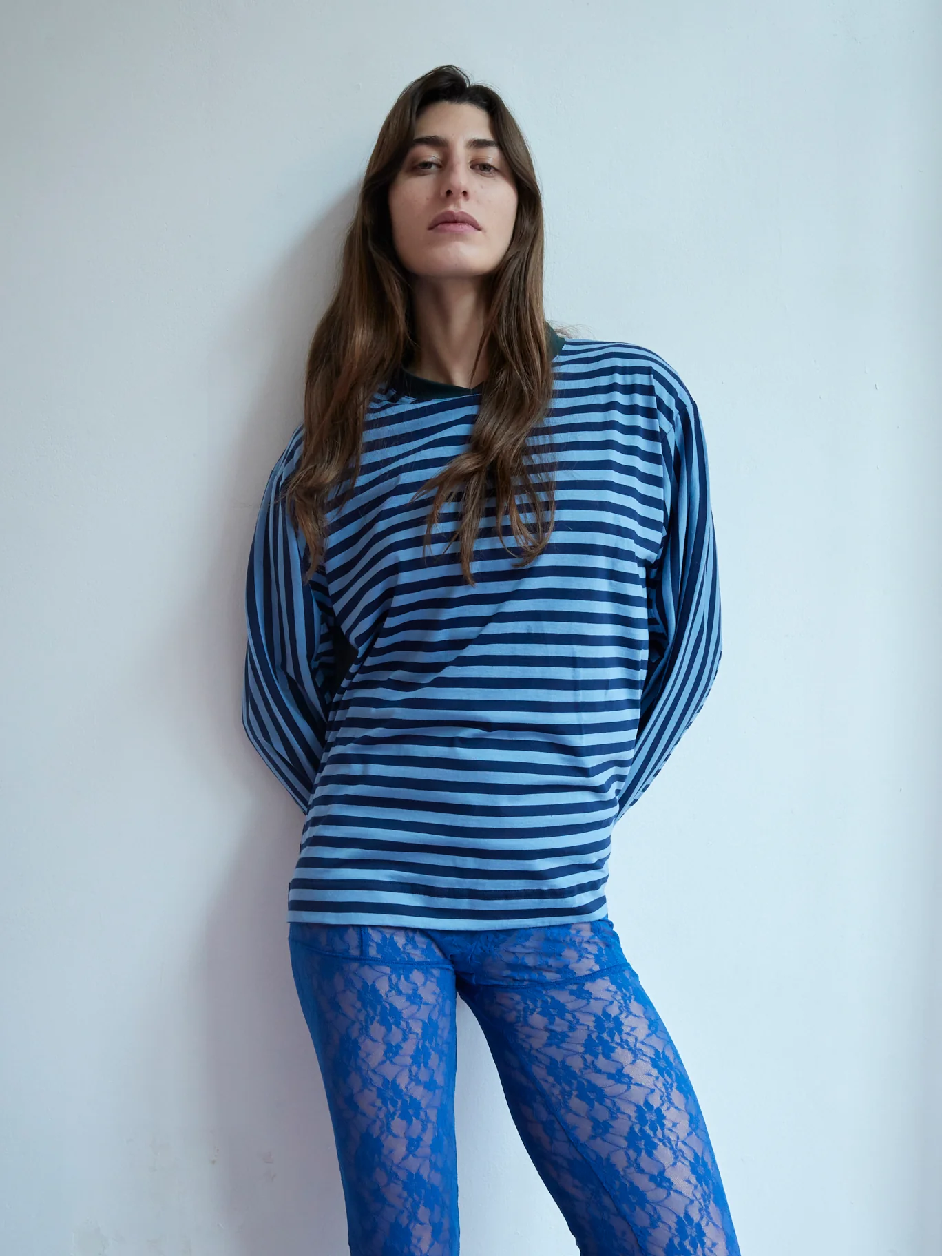 Blue Stripe Long Sleeve - Image 3