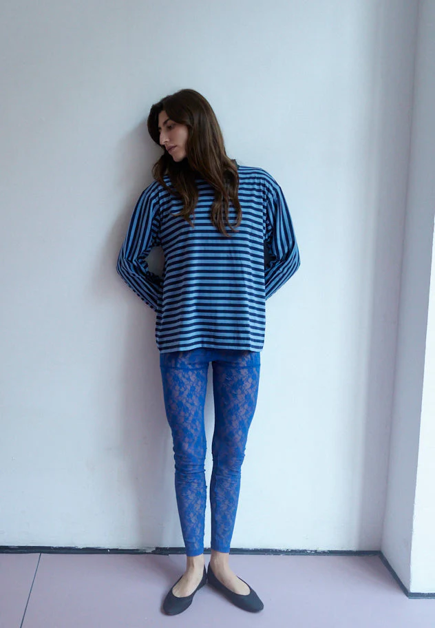 Blue Stripe Long Sleeve - Image 4