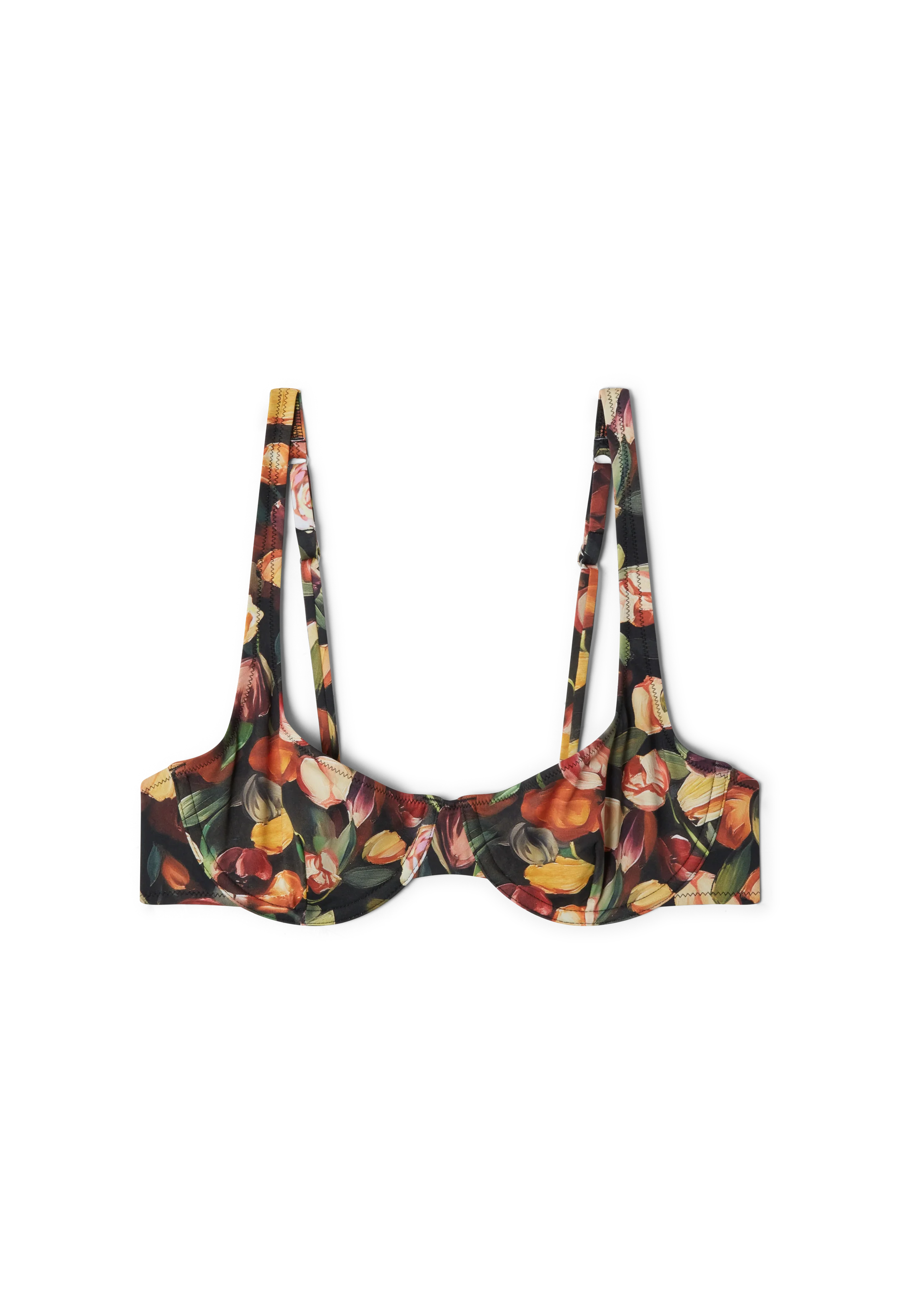 Carmen Floral Bikini Top - Image 3