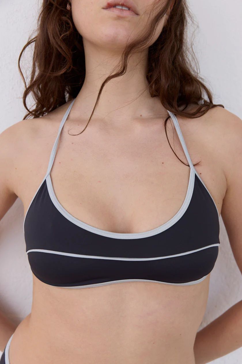 Charcoal Bikini Top - Image 3