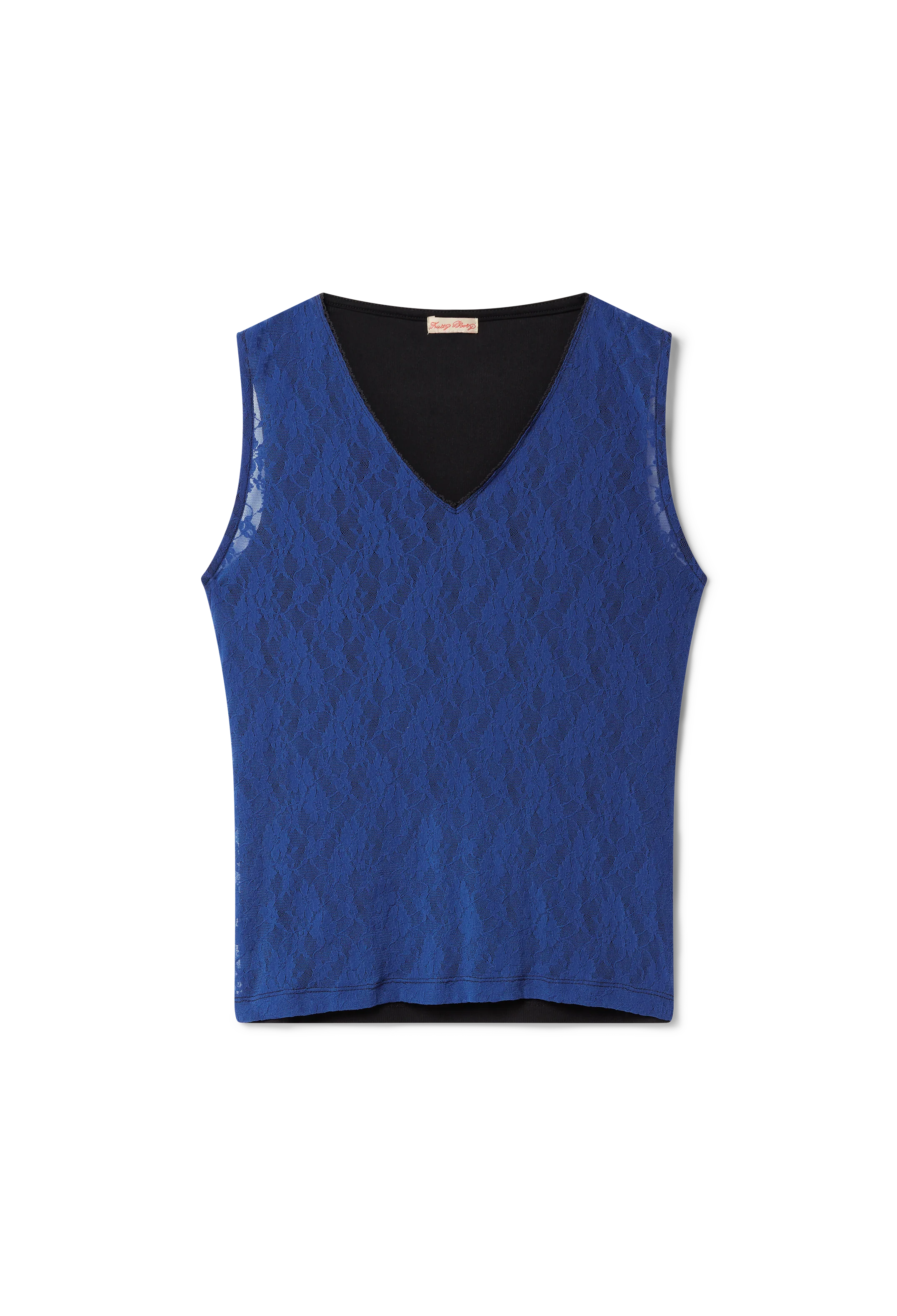Contrast Lace Tank - Image 5