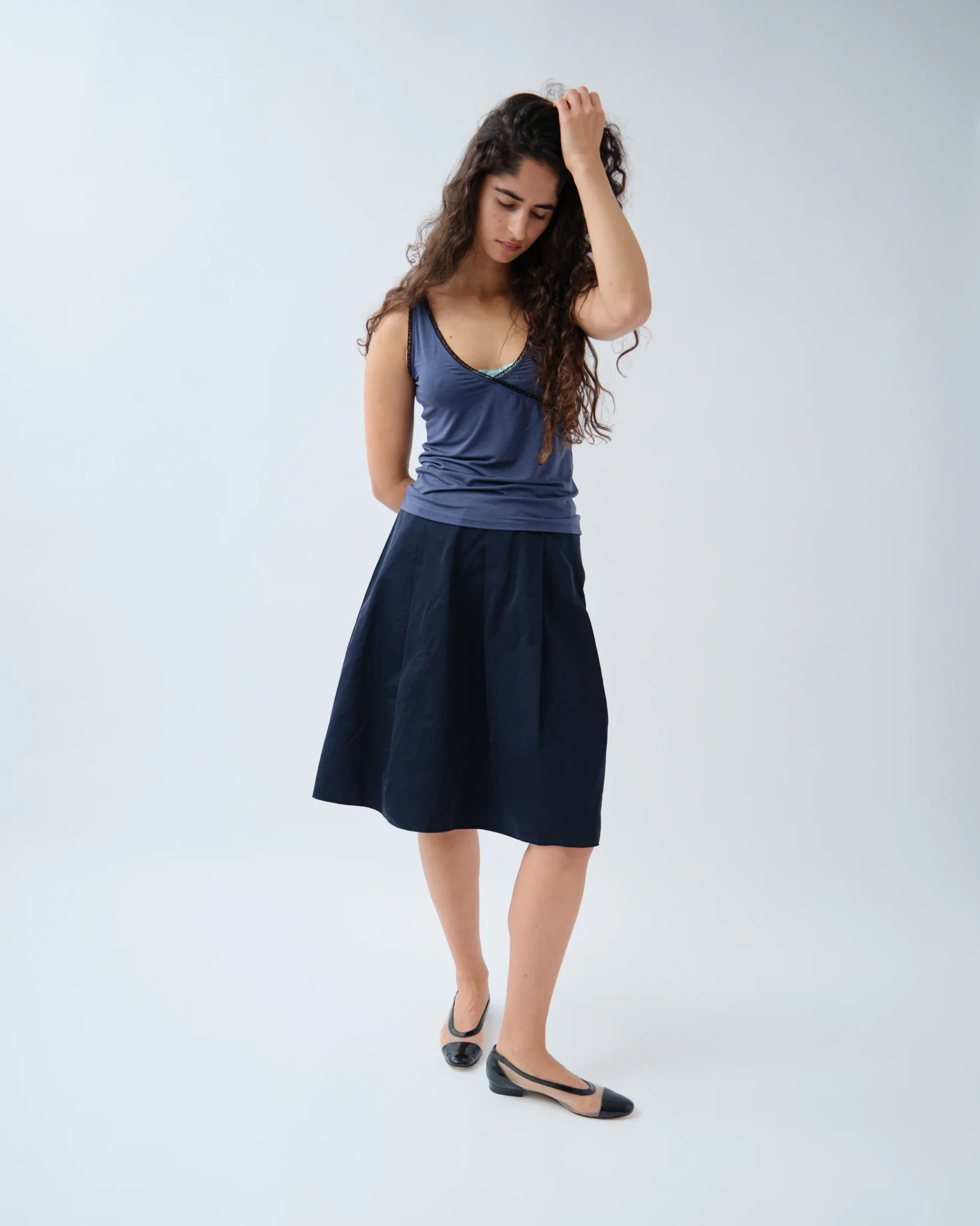 Frill Wrap Tank - Image 10