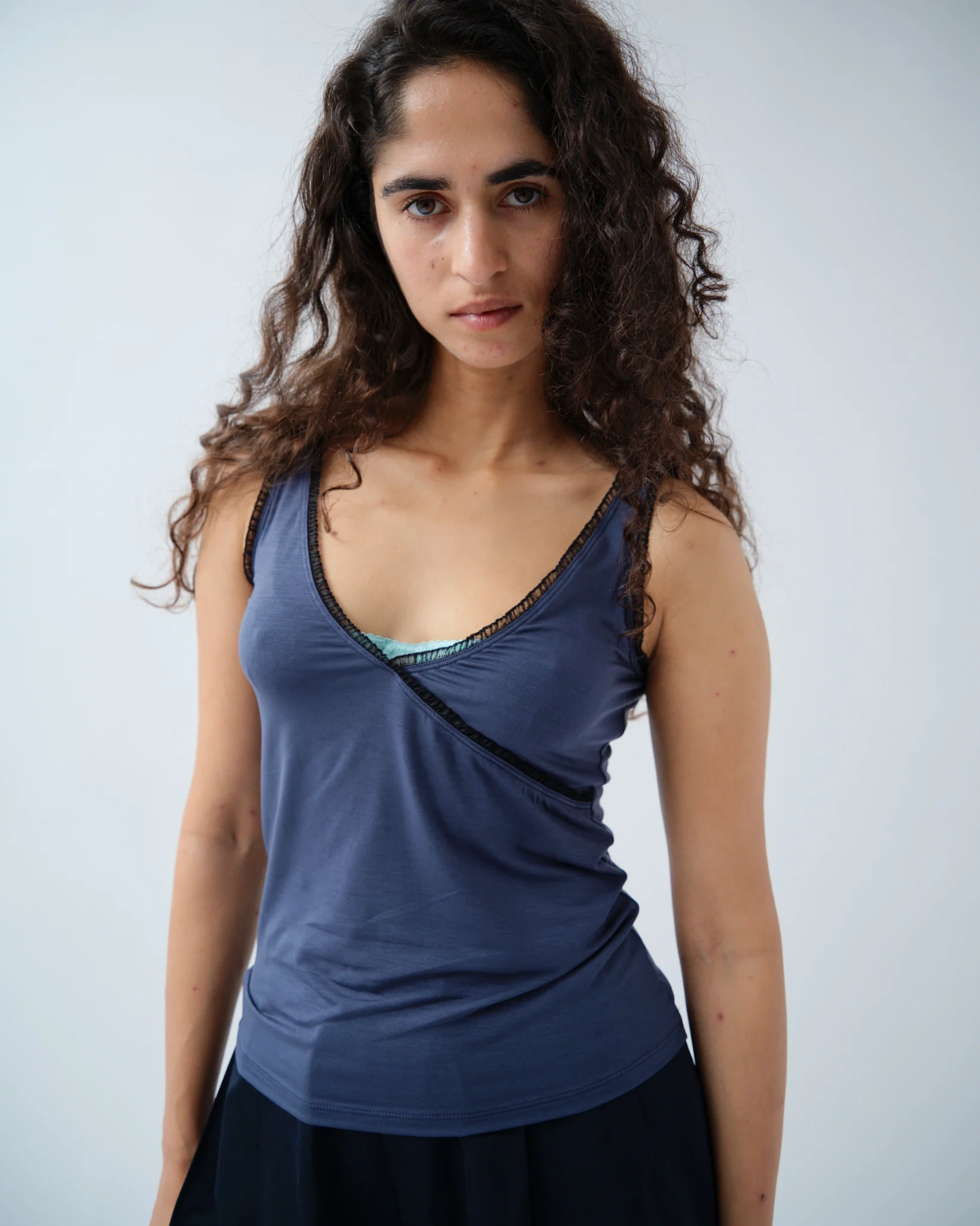 Frill Wrap Tank - Image 2