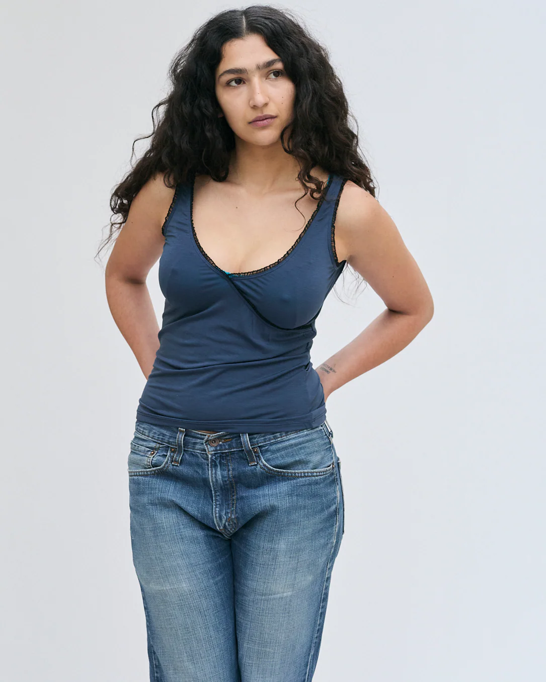 Frill Wrap Tank - Image 4