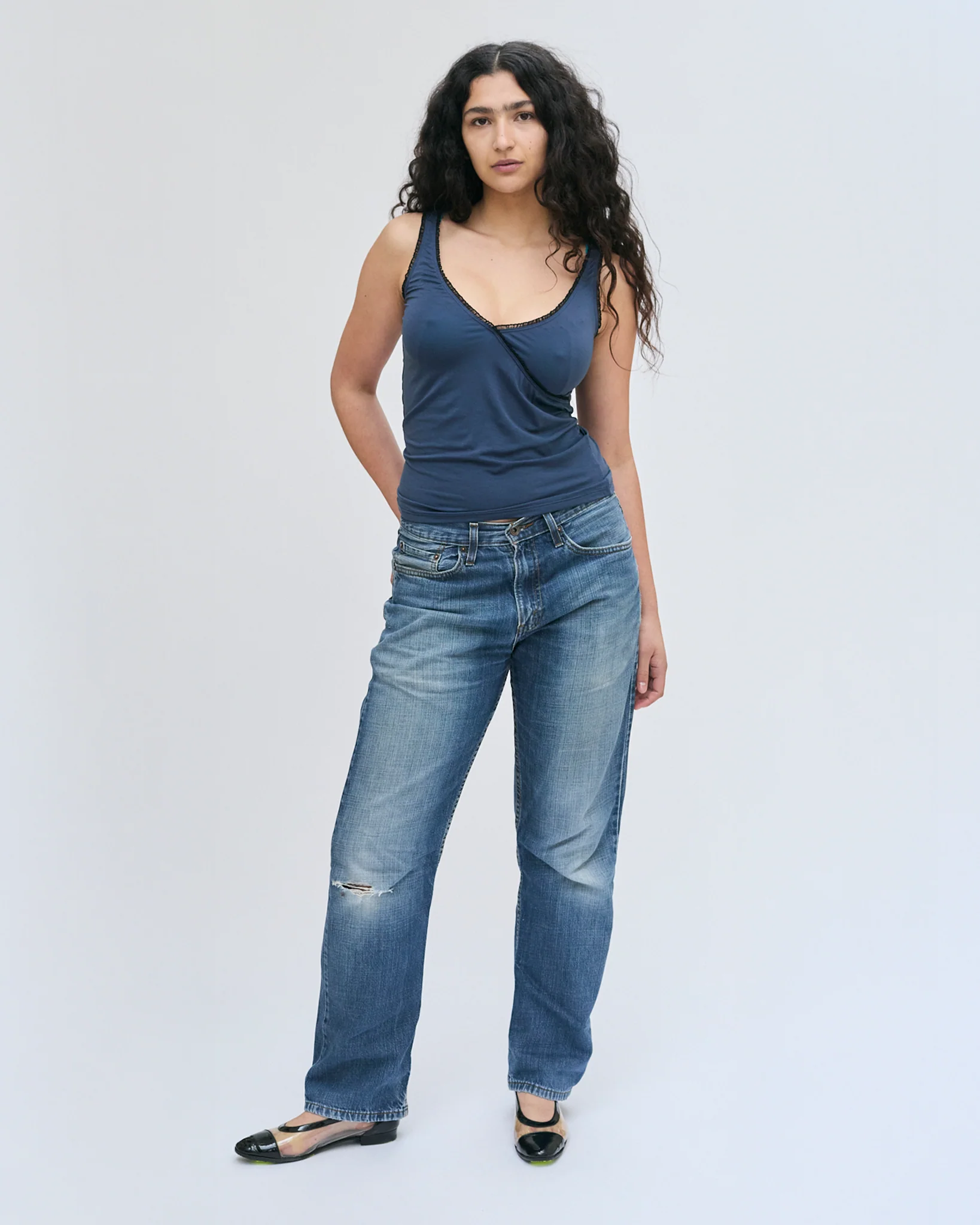 Frill Wrap Tank - Image 6