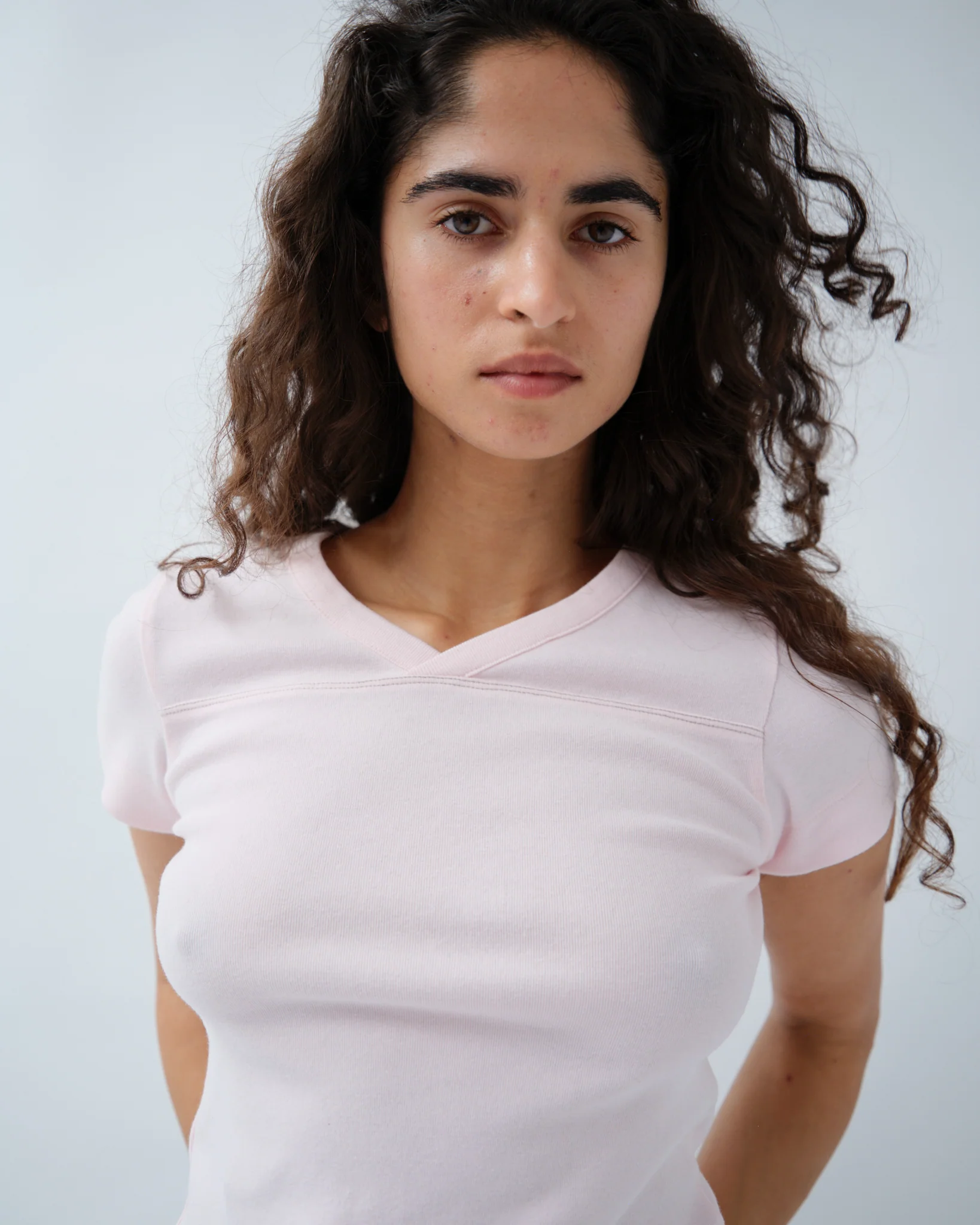 Rhubarb V-Neck Tee - Image 5