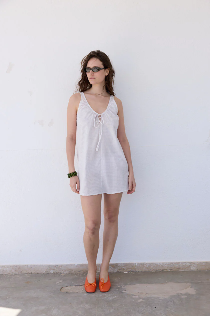 Trattoria Check Dress