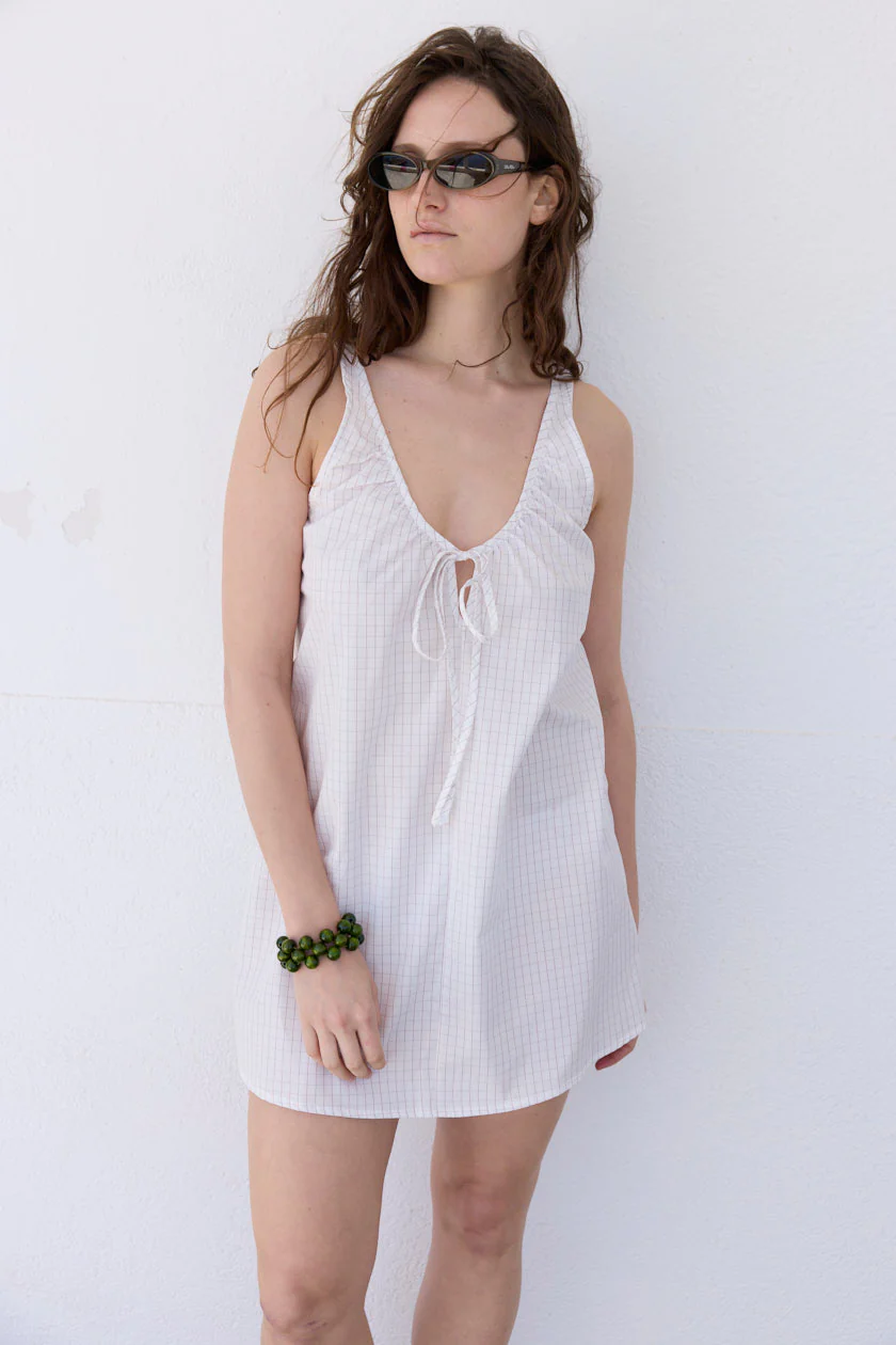 Trattoria Check Dress - Image 3