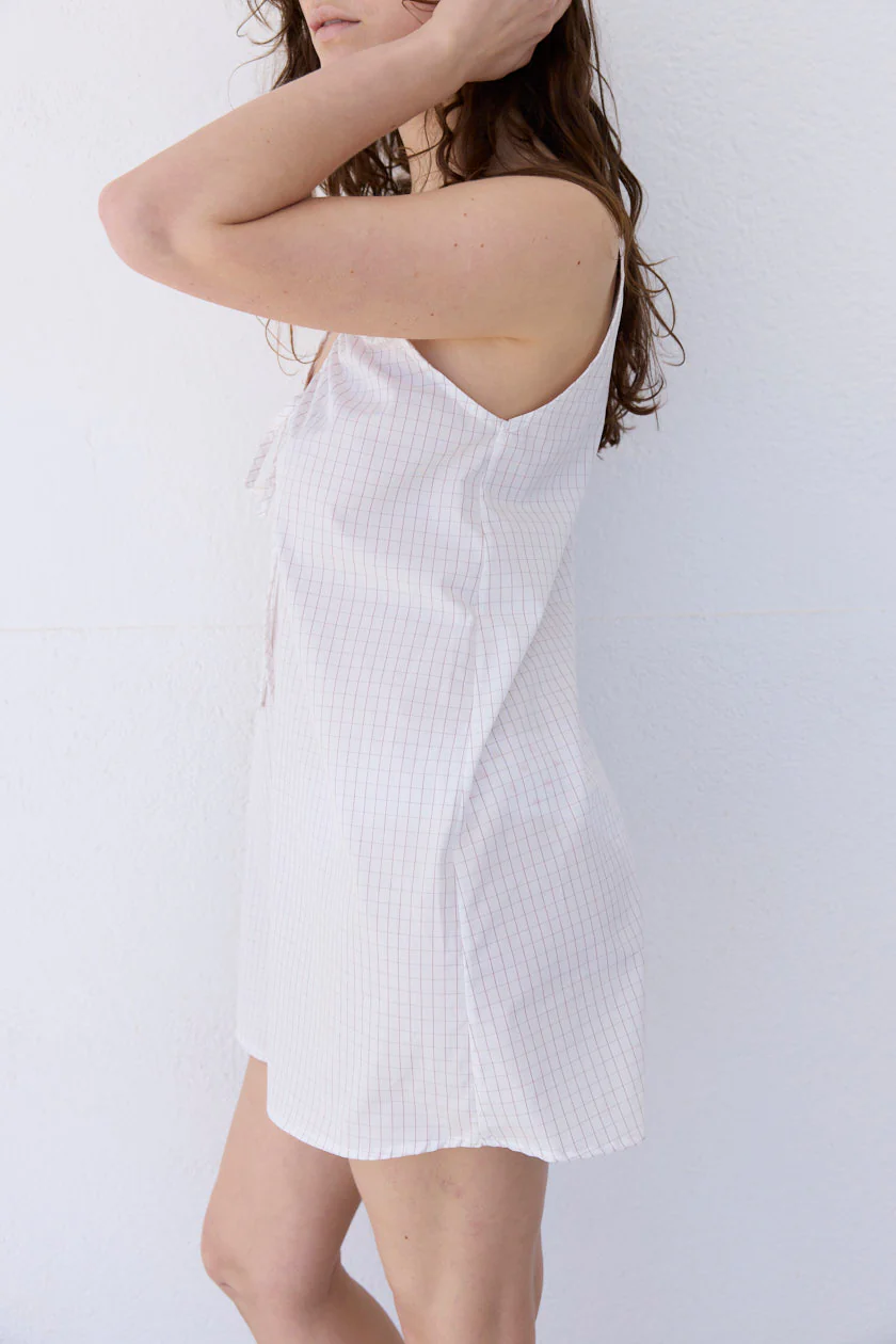 Trattoria Check Dress - Image 7